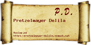 Pretzelmayer Delila névjegykártya